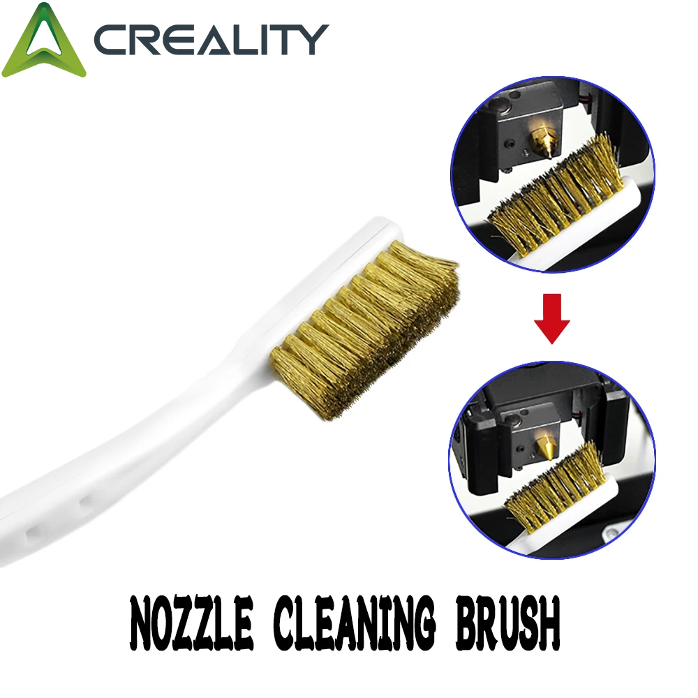 1/2/3Pcs ทองแดงลวดแปรงสีฟันหัว - Creality Printer Ender 3 บทวิจารณ์และราคา