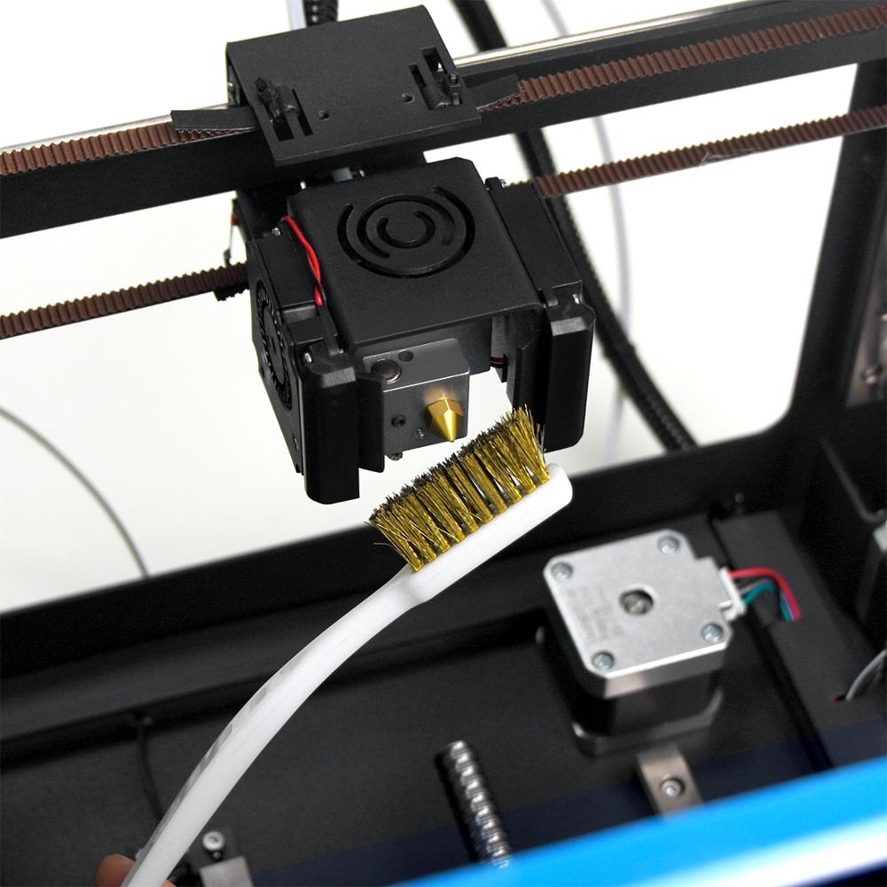 1/2/3Pcs ทองแดงลวดแปรงสีฟันหัว - Creality Printer Ender 3 บทวิจารณ์และราคา