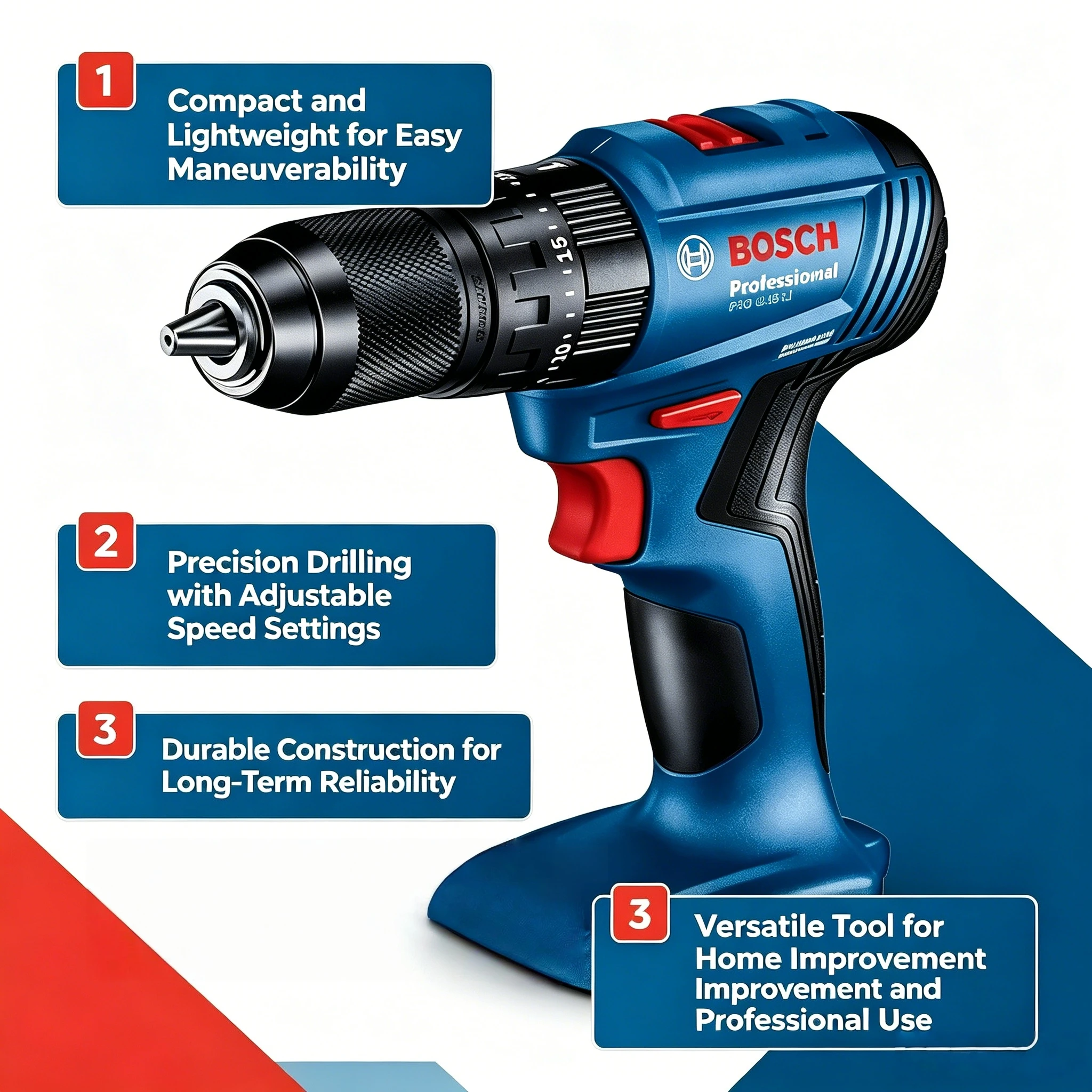 บ๊อช GSB 185-LI 18V สว่านกระแท - Bosch Drill Gsb 18V บทวิจารณ์และราคา